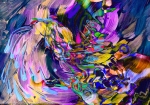 turbinio di flusso di colori ondeggiante,immagine dinamica di arte astratta con forme fluide astratte in movimento con sfumature di colore